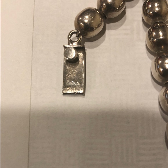 Silver Beaded Bracelet - Picture 6 of 8